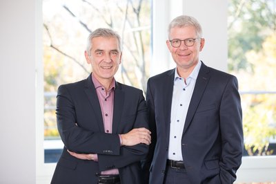 Geschäftsführer Rudolf Pinter und Manfred Thivessen